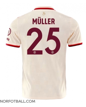 Billige Fotballdrakt Bayern Munich Thomas Muller #25 Replika Tredjedrakt 2024-25 Kortermet